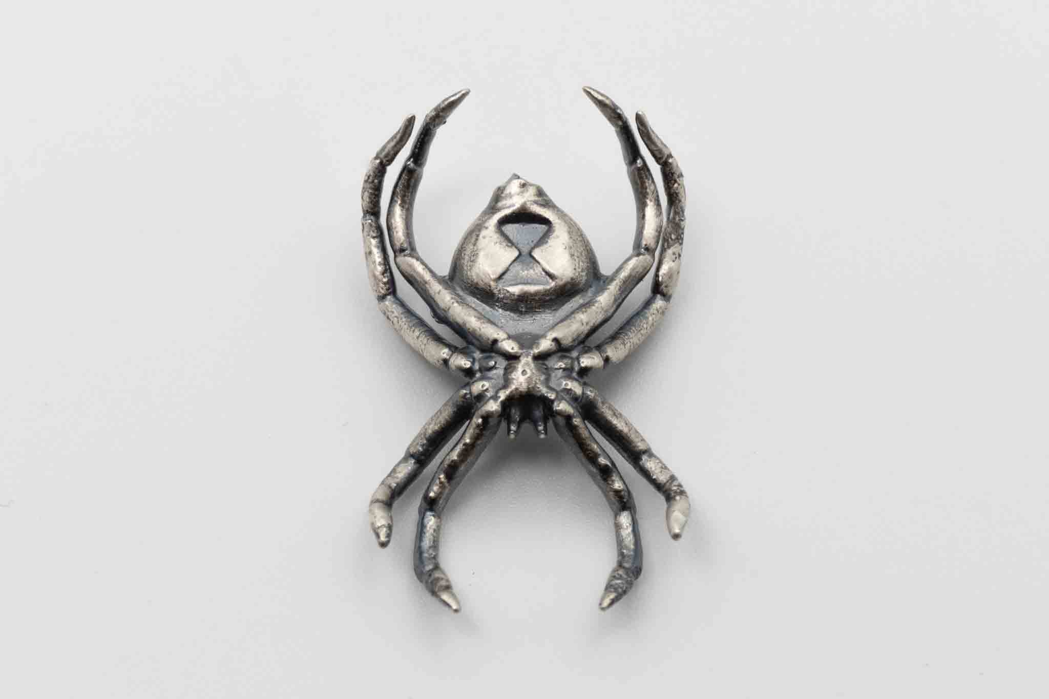 Sterling Silver Black Widow Jewelry Casting