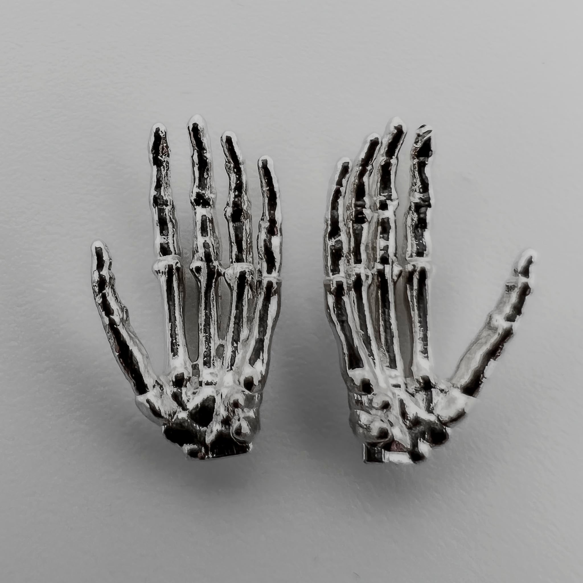 Skeleton Hand Pair