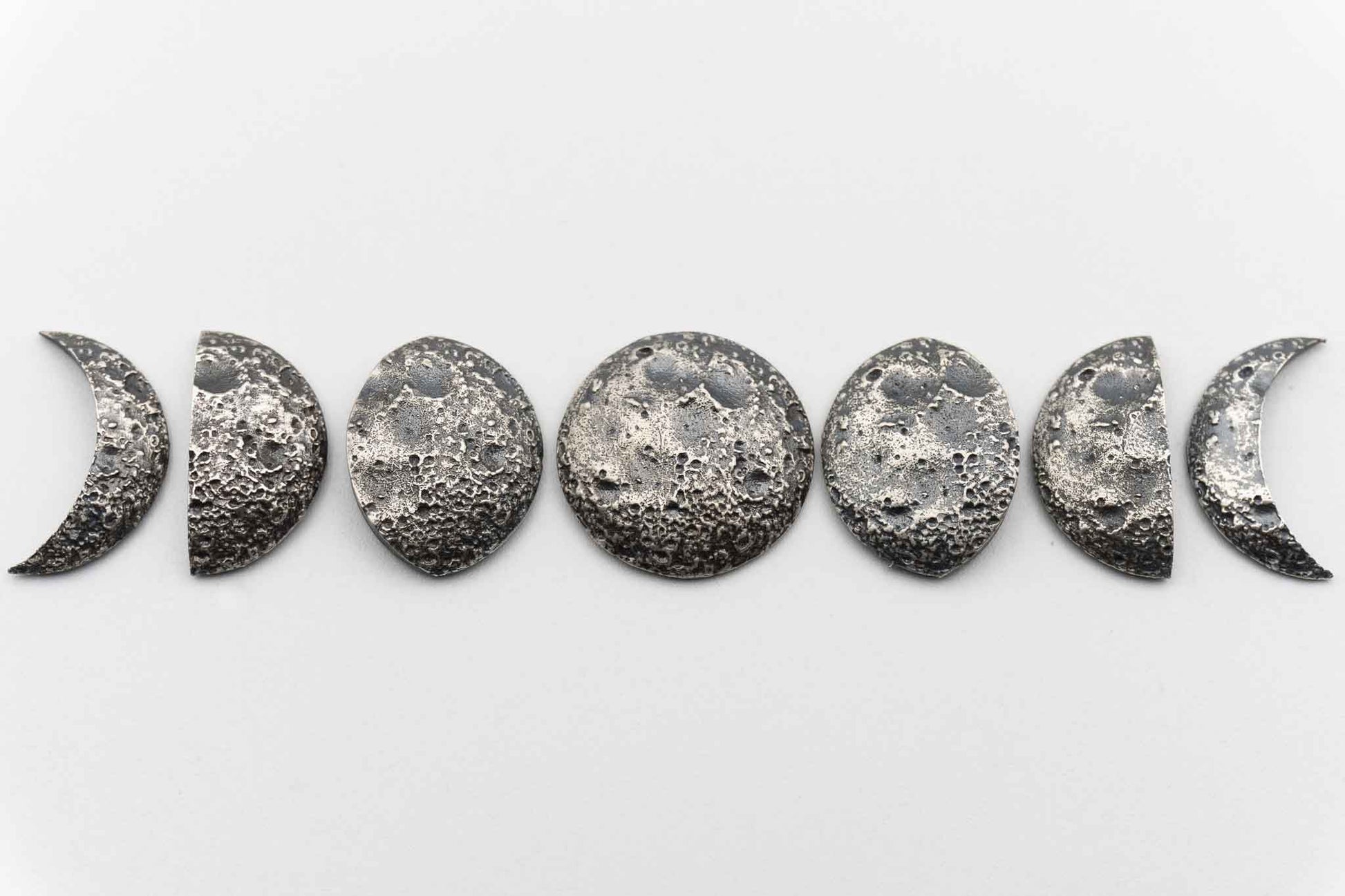 Sterling Silver Lunar Moon Phase Castings