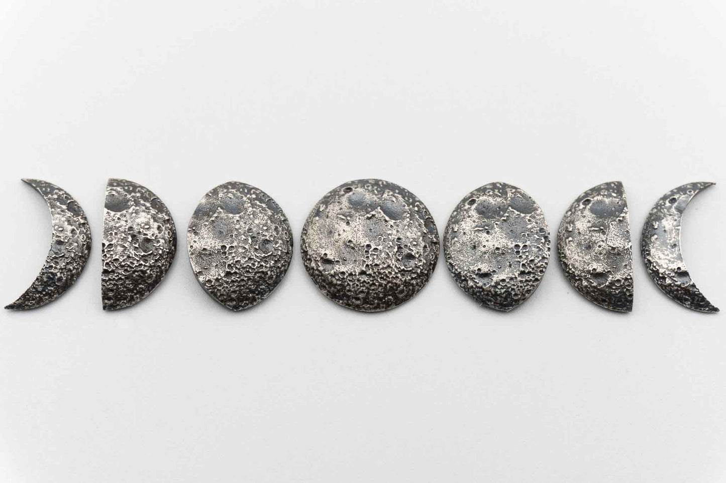 Sterling Silver Lunar Moon Phase Castings