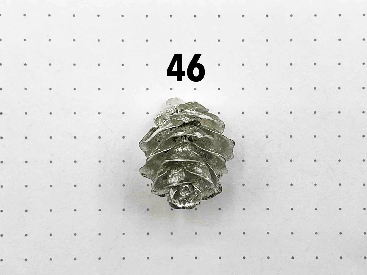 Sterling Silver Hemlock Cone