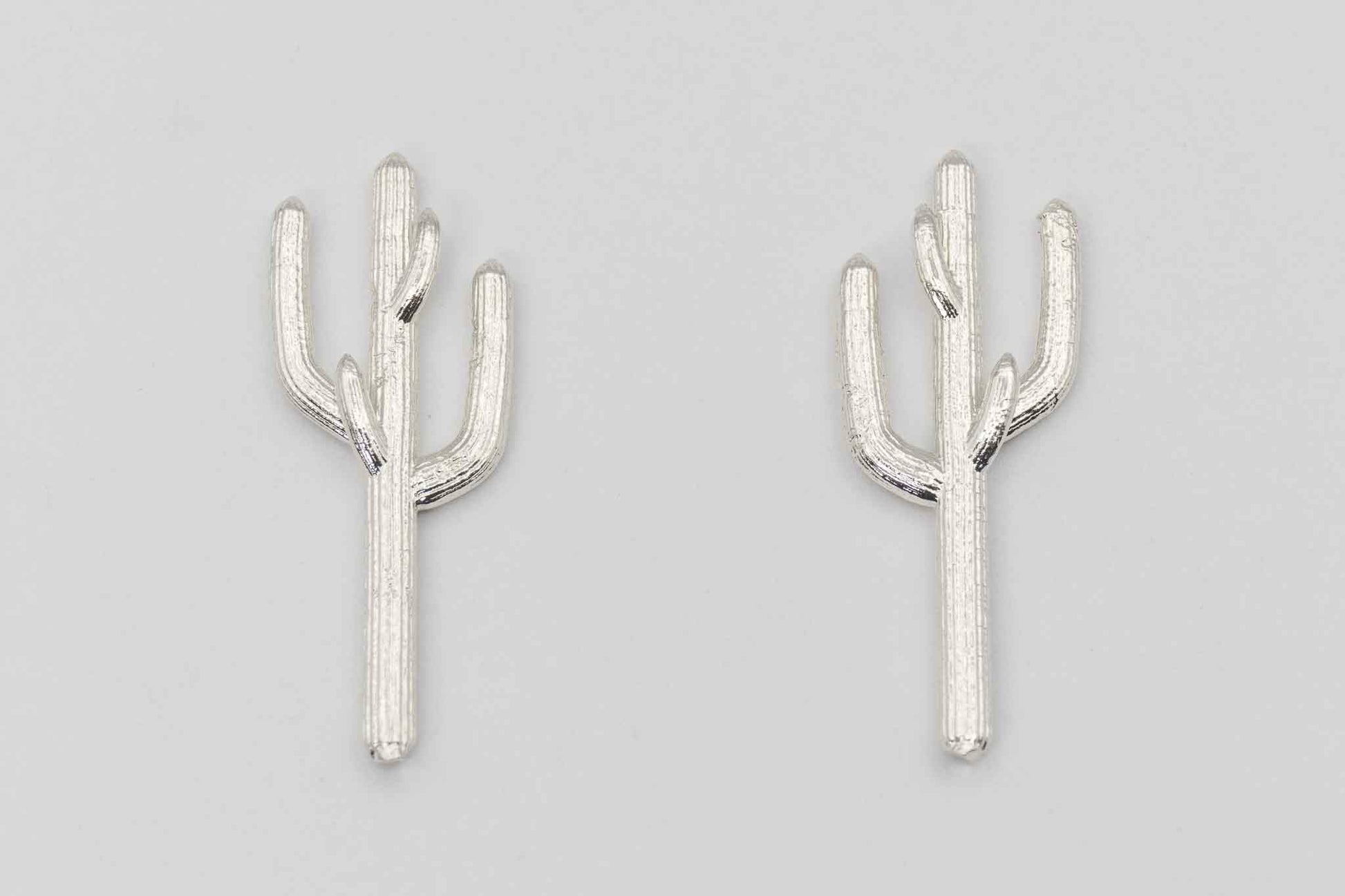 Sterling Silver Saguaro Cactus Jewelry Casting