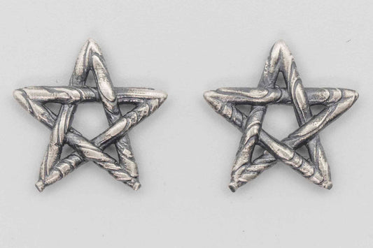 Sterling Silver Pentagram Jewelry Casting