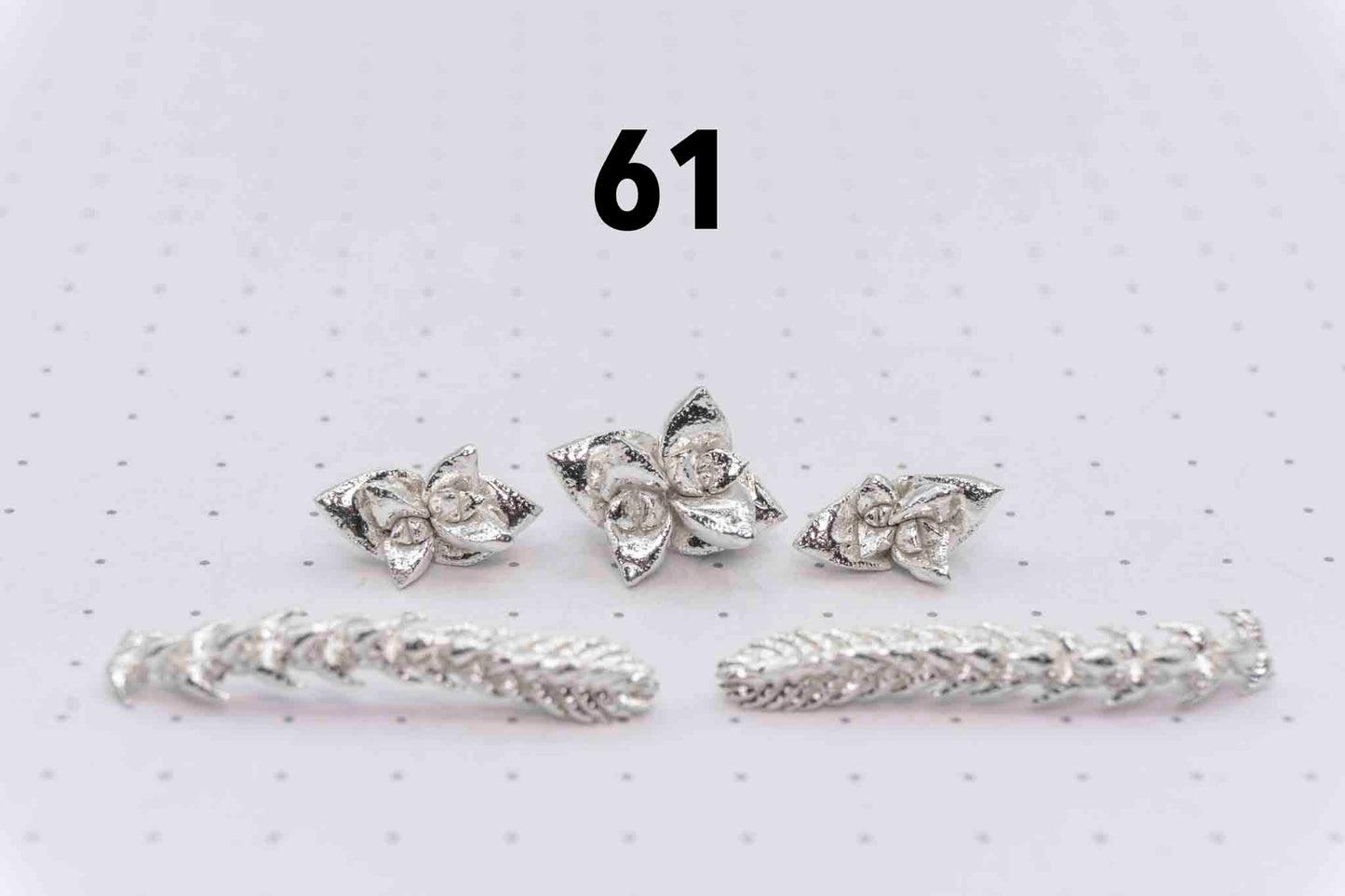 Sterling Silver Succulent Assortment